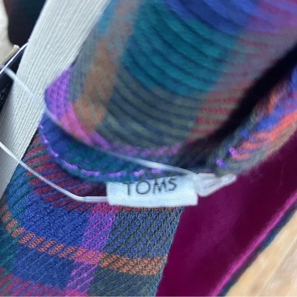 TOMS Women's Multicolor Slip-On Shoes Loafer Flats Size 6 - Picture 3 of 11